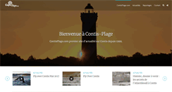 Desktop Screenshot of contisplage.com